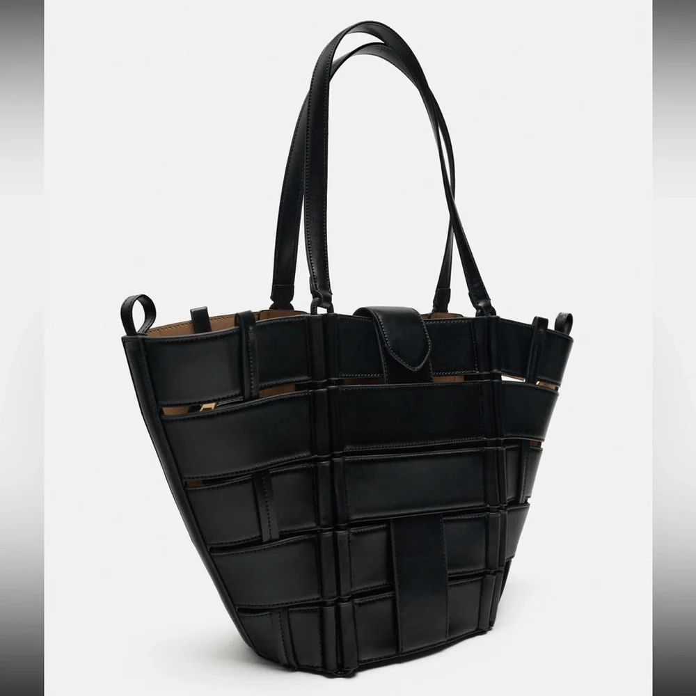ZARA TOTE BAG - Picture 10 of 10